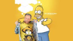 Humberto Vélez vive “sueño amarillo” dando voz a Homero Simpson