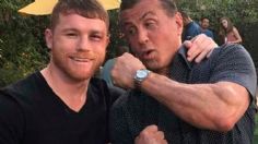 CANELO vs ROCKY ¡La pelea del Siglo! Así chocaron y esto piensa Stallone del Saúl Álvarez: FOTO