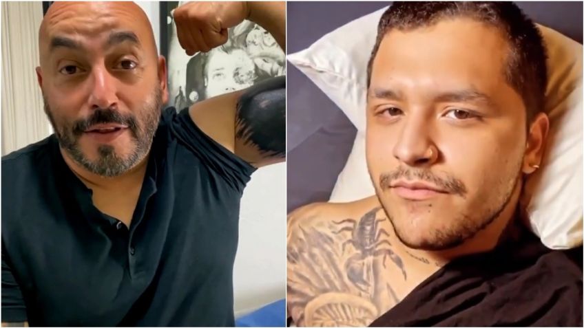 Lupillo Rivera borra a Belinda de su vida y Christian Nodal se hace nuevo tatuaje, ¿otro de la cantante?