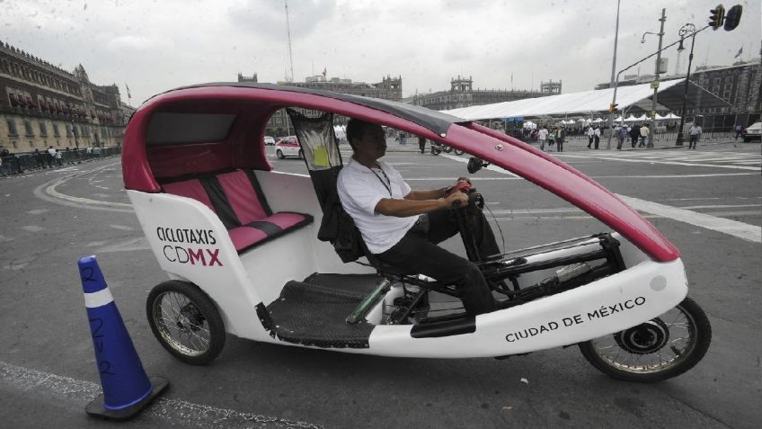 Aprueban nuevos modelos de ciclotaxis para el Centro Histórico de la CDMX