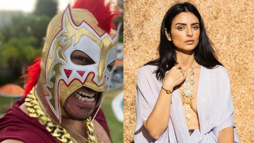 Escorpión Dorado "piropea" a Aislinn Derbez por posar en bikini y se pasa con el comentario | FOTO