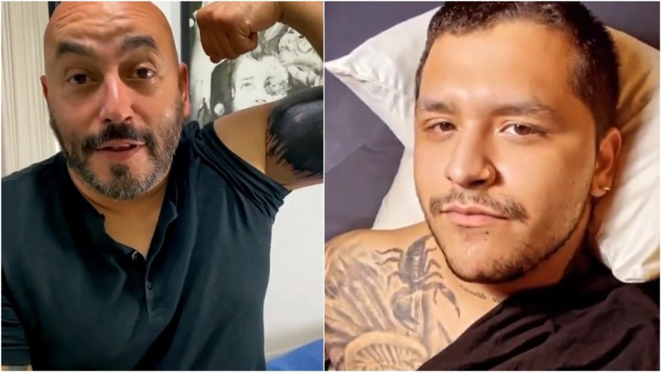 Nodal podría haberse realizado un tatto por su compromiso con Beli. Foto: Especial