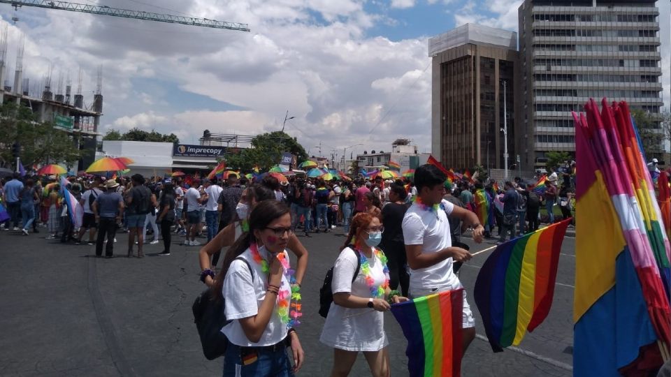 En la capital jalisciense se organizaron diversas actividades con motivo del mes del Orgullo Foto: Ricardo Gómez