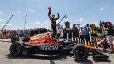 Pato O'ward gana segunda carrera de Detroit; el mexicano ya es líder de la Indycar