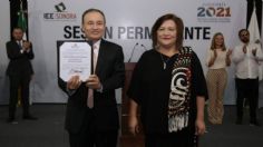 Entrega el IEES constancia como gobernador electo a Alfonso Durazo