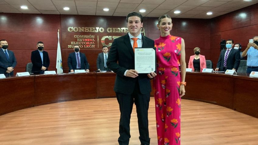 Samuel García recibe constancia de Gobernador Electo de Nuevo León