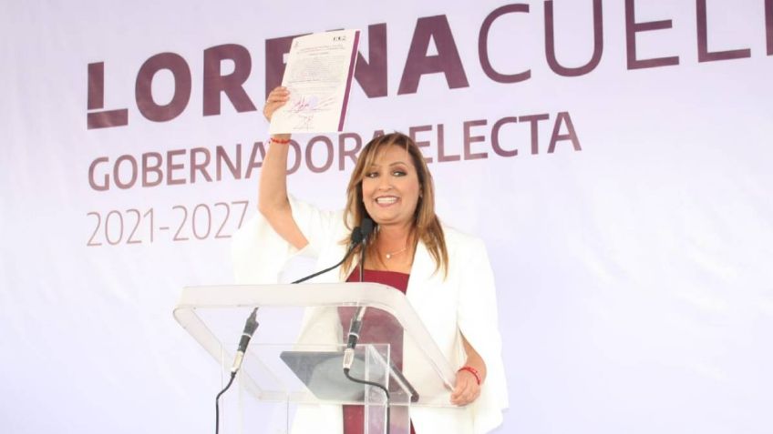 Lorena Cuéllar tras recibir su constancia: Mi compromiso es inmenso con Tlaxcala