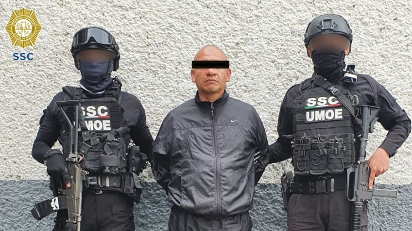 Policías de la SSC detienen a un extorsionador en Álvaro Obregón