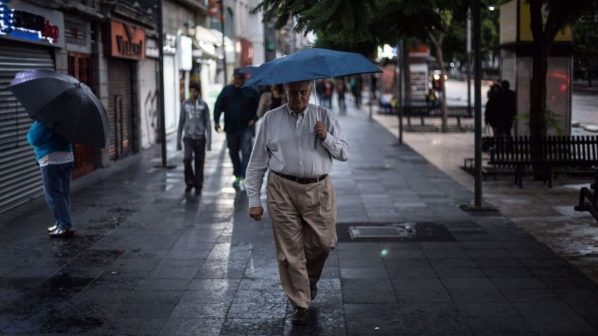 Se registran lluvias moderadas en cinco alcaldías; pronostican se generalicen en toda la CDMX