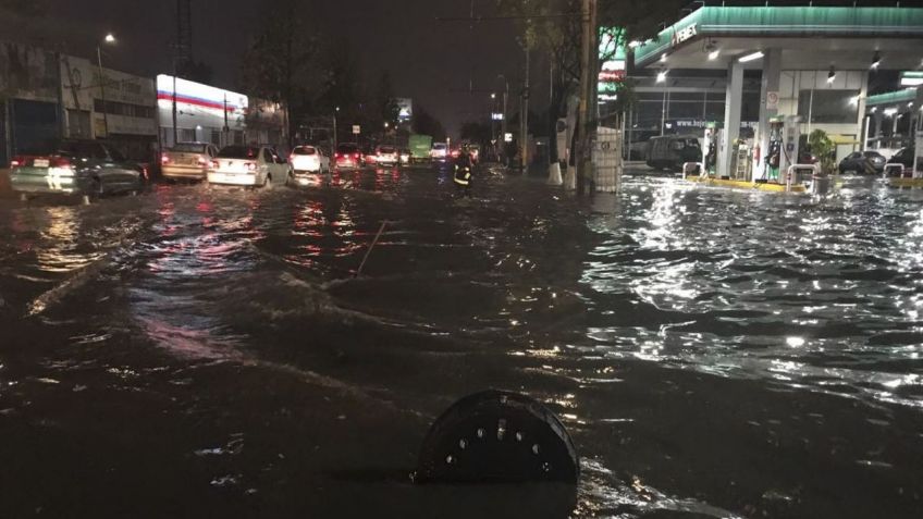 Lluvias en CDMX dejan encharcamientos e inundaciones; activan alertas Amarilla y Naranja