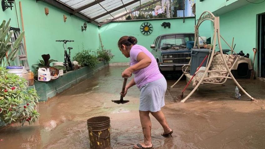 Veracruz bajo el agua; 16 municipios afectados por la lluvias