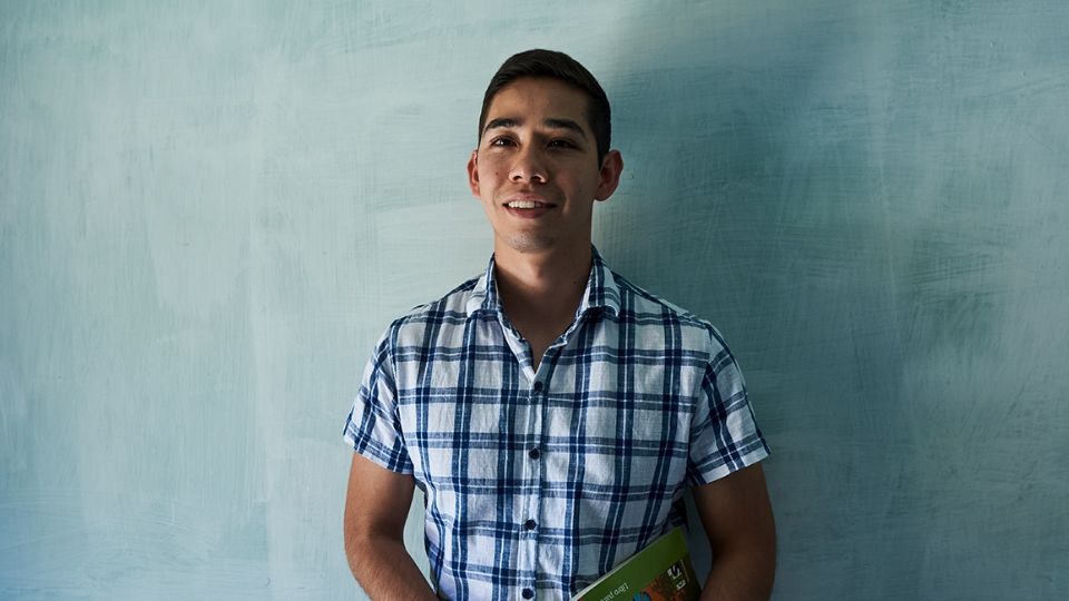 Víctor es uno de los casos de éxito gracias al Programa de Becas BBVA para Chavos que Inspiran. Foto: Cortesía