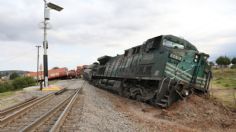 Descarrilan locomotoras y unidades del ferrocarril de carga en Jalisco