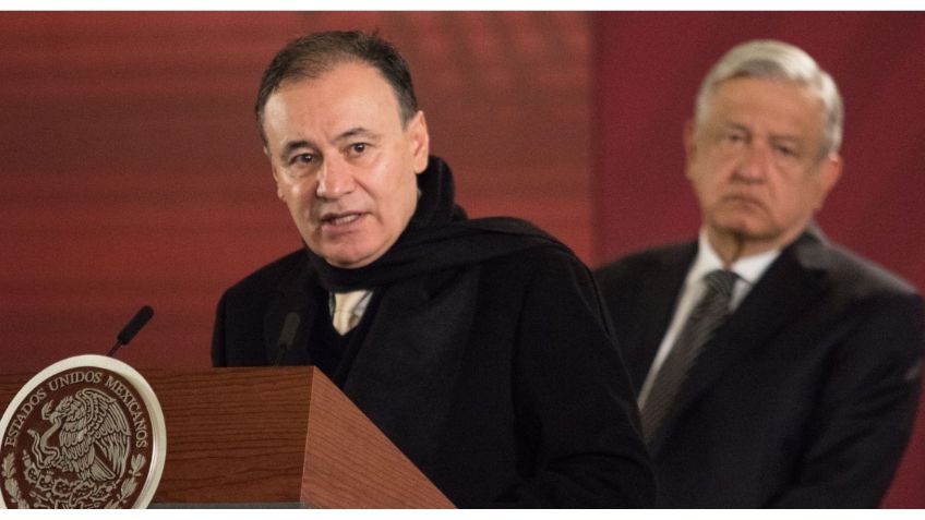 Sansores y Durazo, visitan Palacio Nacional como gobernadores electos