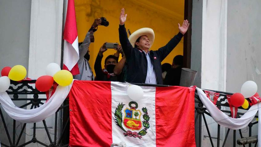 Pedro Castillo, virtual presidente electo de Perú