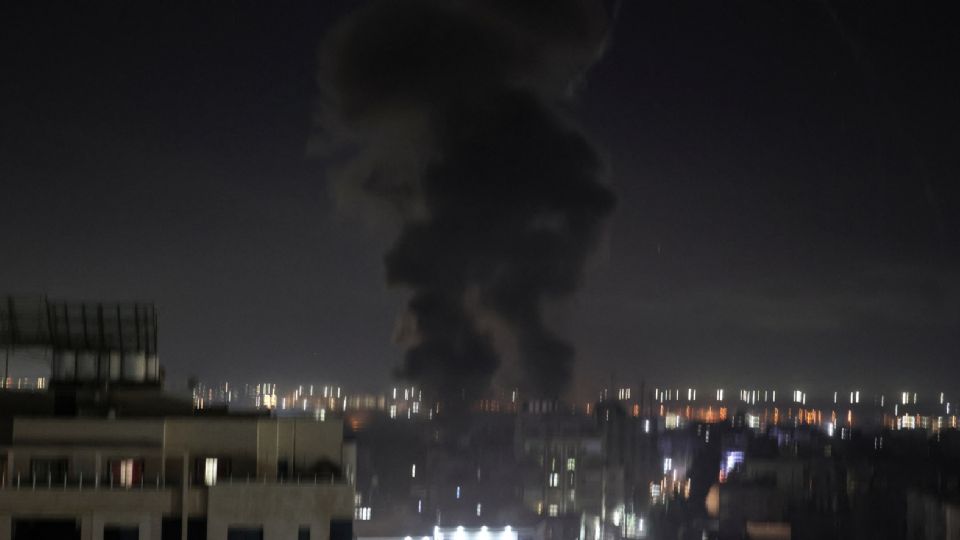 Israel lanza nuevos ataques aéreos sobre Gaza. Foto: AFP