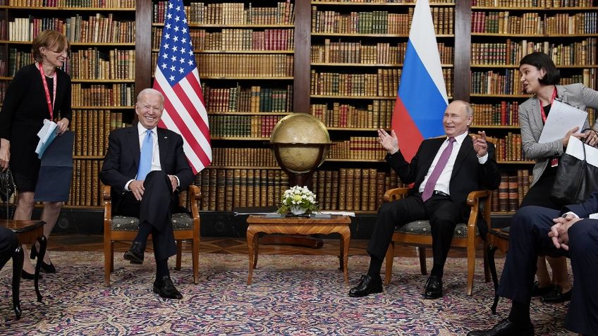 Reunión Biden y Putin, sin choques; concuerdan trabajar en pro de ciberseguridad