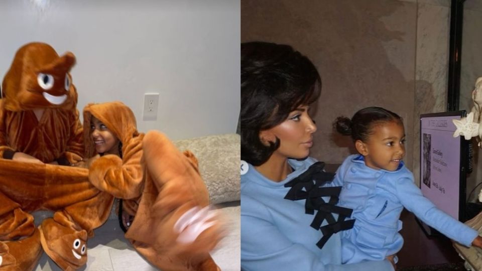 North West celebró su cumpleaños número ocho en compañía de su madre y amigos. Foto: Instagram