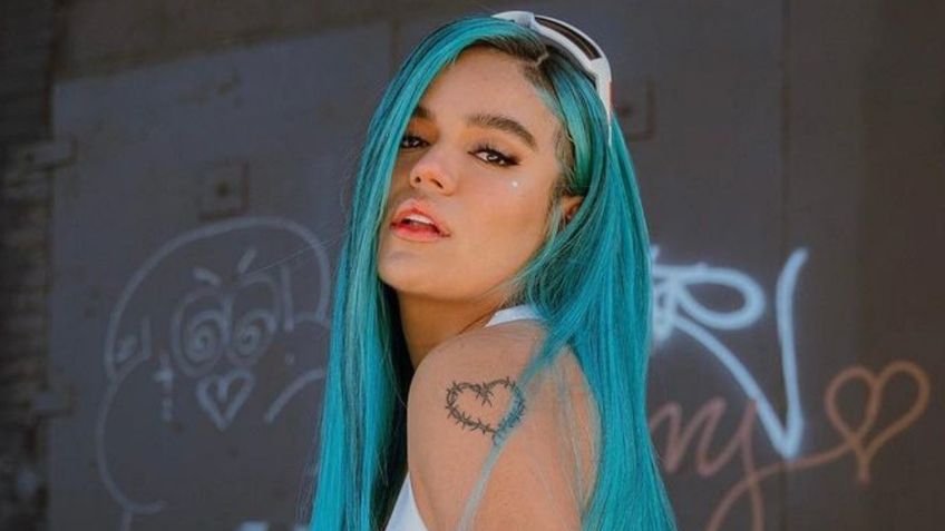 Karol G da una probadita del video de "Poblado RMX" y enciende las redes con su look rebelde