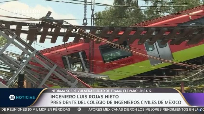 Existen la ingeniería para reforzar la estructura de la Línea 12 del Metro: Luis Rojas | VIDEO