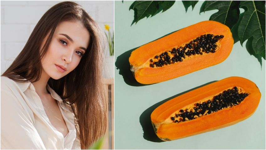 Elimina el cabello graso con esta mascarilla de papaya y luce una melena saludable