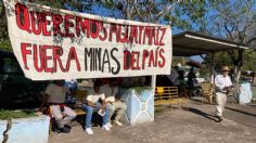 Realizan toma simbólica  de mina a cielo abierto en Veracruz