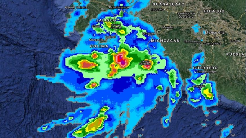 Comité Estatal de Emergencias se mantiene atento al paso de la tormenta tropical "Dolores" por Jalisco