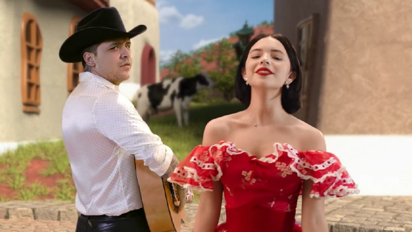 Christian Nodal y Ángela Aguilar: Así interpretan "Dime como quieres" en sus conciertos ¿hacen playback? | VIDEO