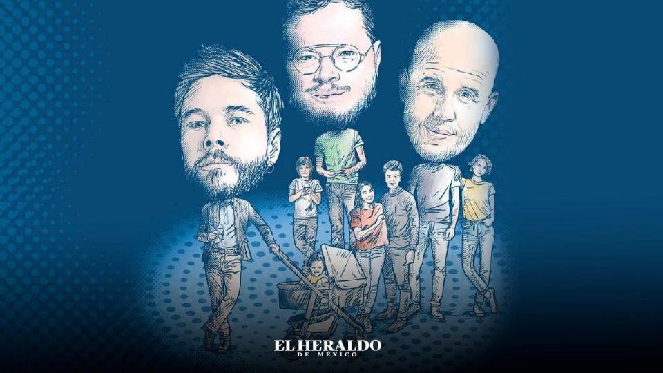 Juan Solo, así como Leonel García y Gian Marco, son tres músicos y compositores que disfrutan su faceta de padres. Arte: Christian Chacón