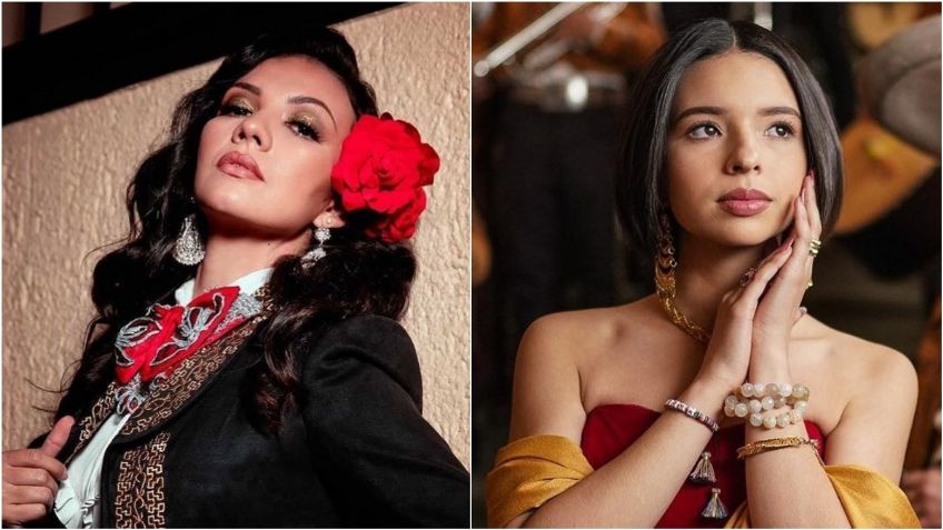 Ángela Aguilar y Lupita Infante cantan rancheras, usan trajes típicos y NO son mexicanas