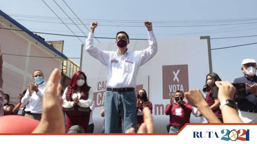 Carlos Castillo llama a votar con el corazón por un Coyoacán de derechos