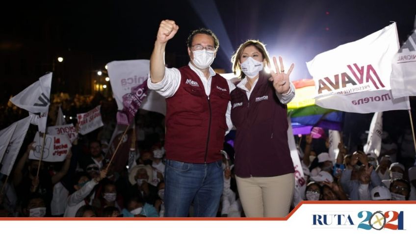 Junto a Conchita Calvillo, Xavier Nava cierra campaña rumbo a la alcaldía