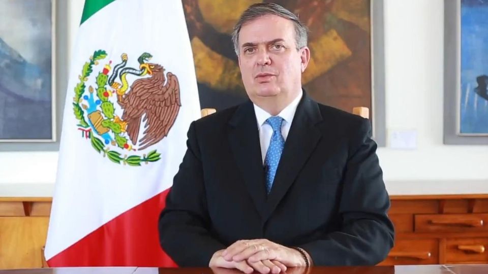 El canciller Marcelo Ebrard participó en la Reunión Gavi 2021 (Alianza para la Vacunación). Foto: Captura de pantalla