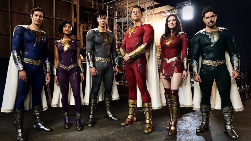 Shazam 2: Director revela trajes de la familia, te contamos quiénes son