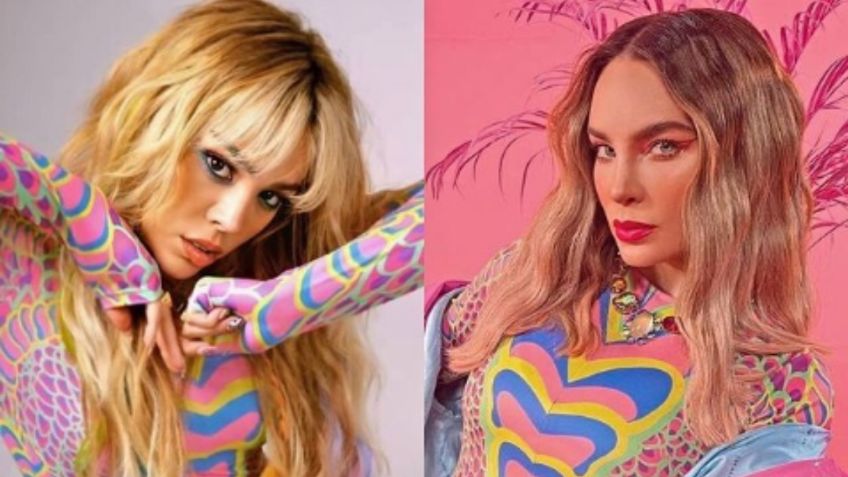 'Me da mucha risa', dice Danna Paola sobre el vestuario idéntico con Belinda