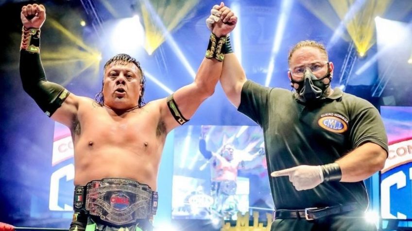 Último Guerrero y Stuka Jr. se disputan el Campeonato de Peso Completo