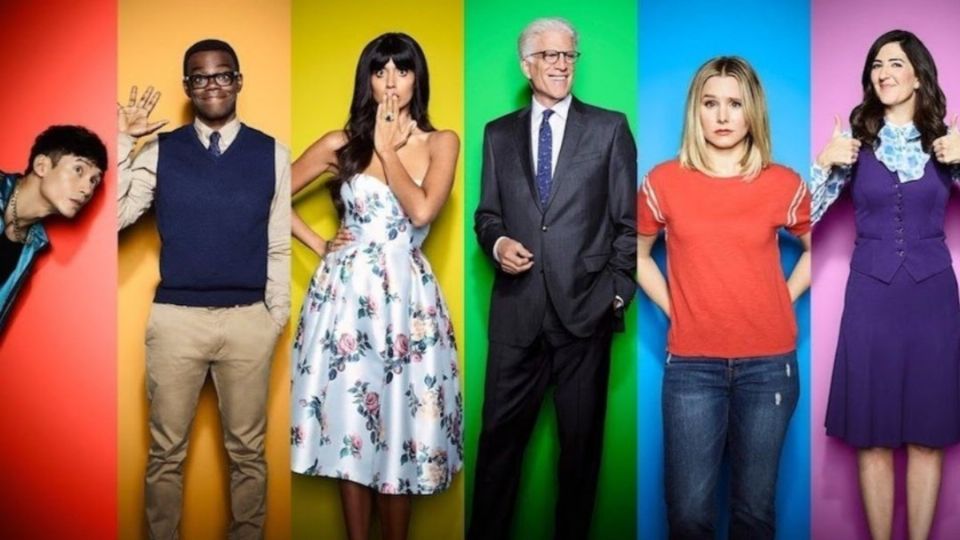 'The Good Place' es una de las series favoritas del público hasta el momento. Foto: Twitter @CaesarNugget666