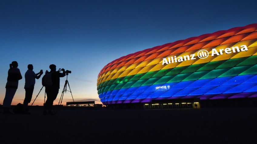 UEFA rechaza iluminar estadio Allianz Arena con colores del arcoíris para partido de Eurocopa 2021