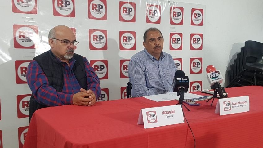 RSP-Michoacán asegura que continuará con su lucha para mantener su registro