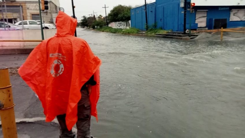 Tormenta deja sin energía eléctrica a más de 203 mil usuarios en Nuevo León