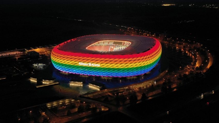 Barcelona manda indirecta a UEFA por negarse al uso de colores LGBT+ en Allianz Arena | FOTO