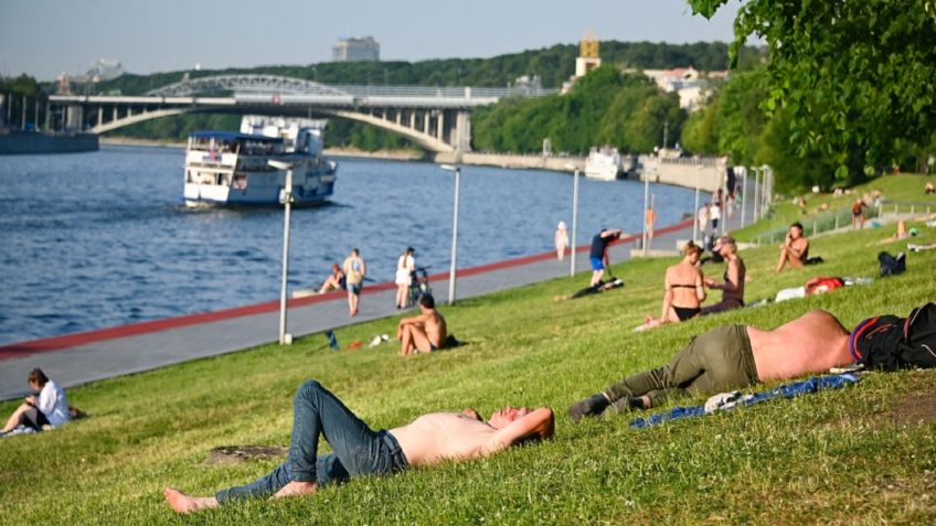 Pega ola de calor a los rusos; Moscú superó los 35ºC