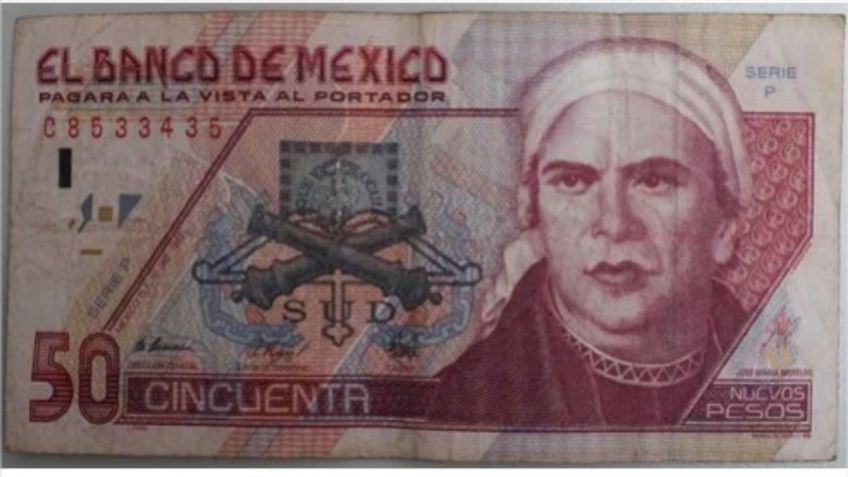 Billete de 50 pesos se VENDE en hasta 10 mil pesos; estos son los detalles que aumentan su valor