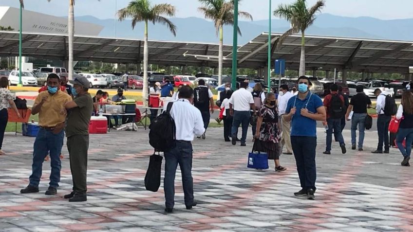 Desalojan torre gubernamental de Tamaulipas por alarma de incendio