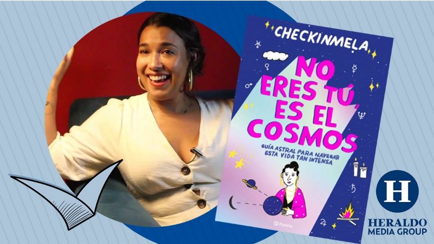 Checkinmela presenta "No eres tú, es el cosmos", un libro de humor sobre la astrología