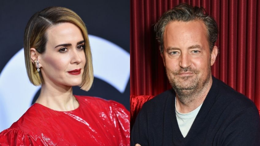 Sarah Paulson recuerda este MOMENTO INCÓMODO con Matthew Perry de 'Friends'