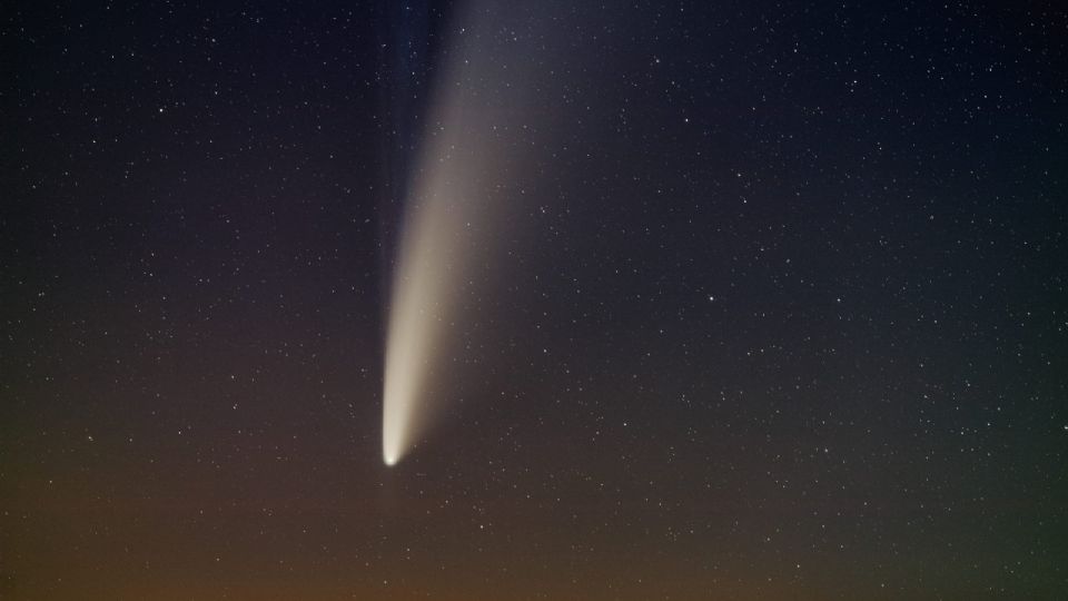 El cometa Neowise, visto en 2020, fue el último visto desde la Tierra. Foto: Especial..