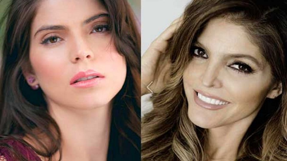 Ana Bárbara y Esmeralda Ugalde, hermanas con 20 años de diferencia, comparten belleza y porte. Foto: Especial