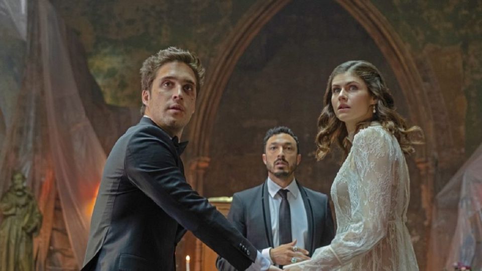 Diego Boneta y Alexandra Daddario protagonizan 'Pasión, Amor y Muerte', un filme muy al estilo 'Romeo y Julieta'. Foto: Especial