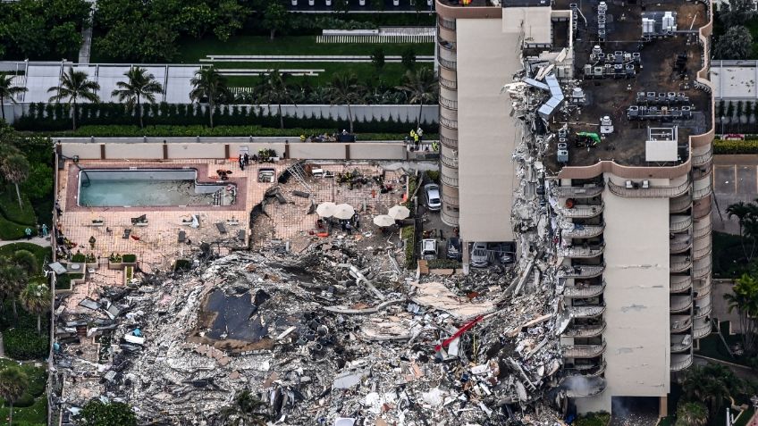 Declaran estado de emergencia en Florida tras derrumbe de edificio en Miami